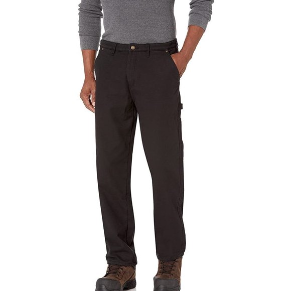 Stanley Jeans Nwt Stanley Mens Canvas Carpenter Pant With Fleece